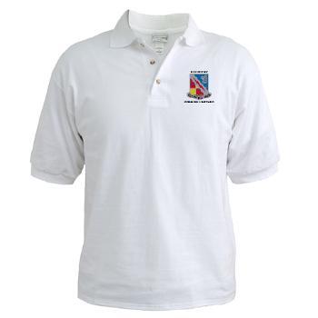 103MIB - A01 - 04 - DUI - 103rd Military Intelligence Battalion with Text - Golf Shirt