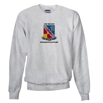 103MIB - A01 - 03 - DUI - 103rd Military Intelligence Battalion with Text - Sweatshirt