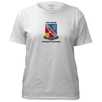 103MIB - A01 - 04 - DUI - 103rd Military Intelligence Battalion with Text - Women's T-Shirt