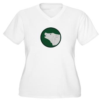 104DIT - A01 - 04 - 104th Division (IT) - Women's V-Neck T-Shirt1
