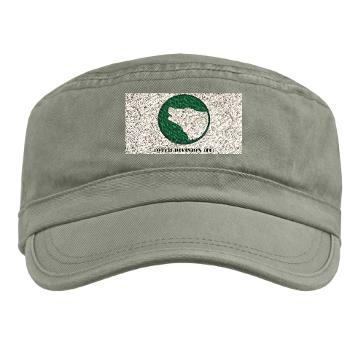 104DIT - A01 - 01 - 104th Division (IT) with Text - Military Cap