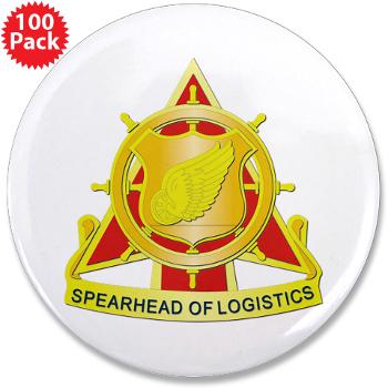 1052TC - M01 - 01 - DUI - 1052nd Transportation Company - 3.5" Button (100 pack) - Click Image to Close