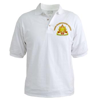 1052TC - A01 - 04 - 1052nd Transportation Company With Text - Golf Shirt