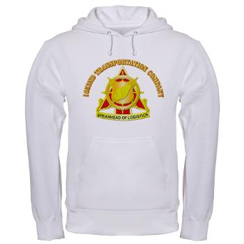 1052TC - A01 - 03 - 1052nd Transportation Company With Text - Hooded Sweatshirt