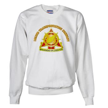 1052TC - A01 - 03 - 1052nd Transportation Company With Text - Sweatshirt