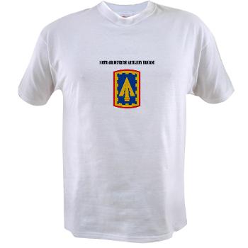 108ADAB - A01 - 04 - SSI - 108th Air Defernse Artillery Brigade with Text - Value T-shirt