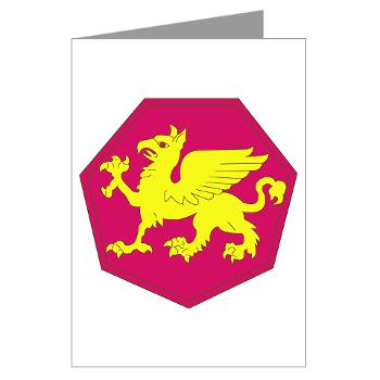 108TC - M01 - 02 - SSI - 108th Training Command - Greeting Cards (Pk of 20)