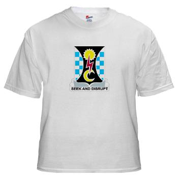 109MIB - A01 - 04 - DUI - 109th Military Intelligence Bn - White t-Shirt - Click Image to Close