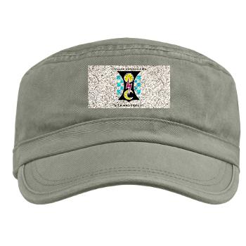 109MIB - A01 - 01 - DUI - 109th Military Intelligence Bn with Text - Military Cap