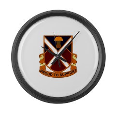 10BSB - M01 - 03 - DUI - 10th Brigade - Support Battalion Large Wall Clock - Click Image to Close