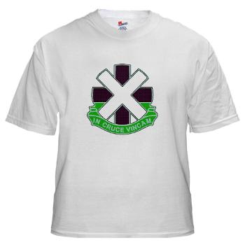 10CSH - A01 - 04 - DUI - 10th Combat Support Hospital White T-Shirt