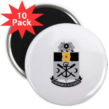 10EB - M01 - 01 - DUI - 10th Engineer Battalion - 2.25" Magnet (10 pack)
