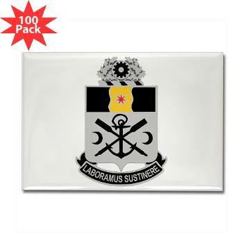10EB - M01 - 01 - DUI - 10th Engineer Battalion - Rectangle Magnet (100 pack) - Click Image to Close