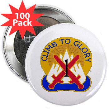 10MTN1BCTW - M01 - 01 - DUI - 1st BCT - Warrior - 2.25" Button (100 pack) - Click Image to Close