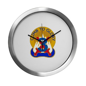 10MTN3BCTS - M01 - 03 - DUI - 3rd BCT - Spartans - Modern Wall Clock - Click Image to Close