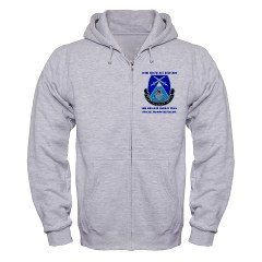 10MTN3BCTSTB - A01 - 03 - DUI - 3rd BCT - Special Troops Bn with Text - Zip Hoodie