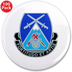 10MTN3BCTSTB - M01 - 01 - DUI - 3rd BCT - Special Troops Bn - 3.5" Button (100 pack)