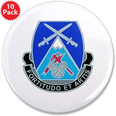 10MTN3BCTSTB - M01 - 01 - DUI - 3rd BCT - Special Troops Bn - 3.5" Button (10 pack)