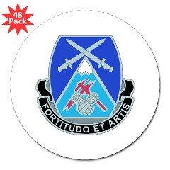 10MTN3BCTSTB -M01 - 01 - DUI - 3rd BCT - Special Troops Bn - 3" Lapel Sticker (48 pk) - Click Image to Close