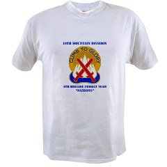 10MTN4BCTP - A01 - 04 - DUI - 4th BCT - Patriots with Text - Value T-shirt