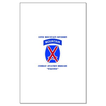 10MTNCABF - M01 - 02 - DUI - Combat Aviation Brigade - Falcons with text - Large Poster