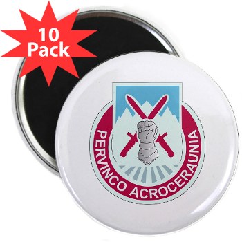 10MTNDSTB - M01 - 01 - DUI - 10th Division - Special Troops Bn - 2.25" Magnet (10 pack)