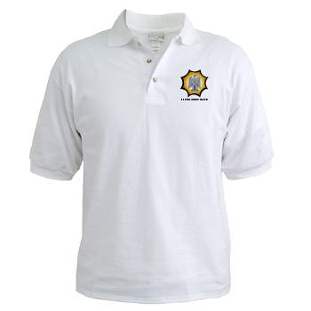113AB - A01 - 04 - 113th Army Band with Text - Golf Shirt