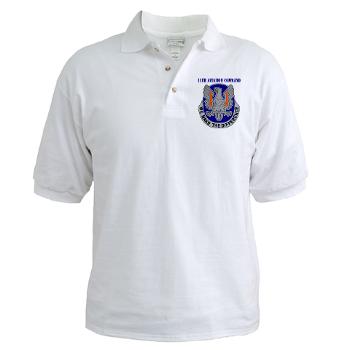 11AC - A01 - 04 - DUI - 11th Aviation Command with text - Golf Shirt