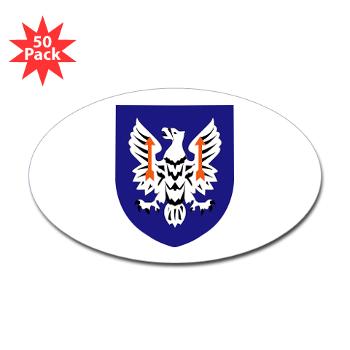 11AC - M01 - 01 - SSI - 11th Aviation Command - Sticker (Oval 50 pk) - Click Image to Close