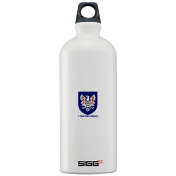 11AC - M01 - 03 - SSI - 11th Aviation Command with text - Sigg Water Bottle 1.0L