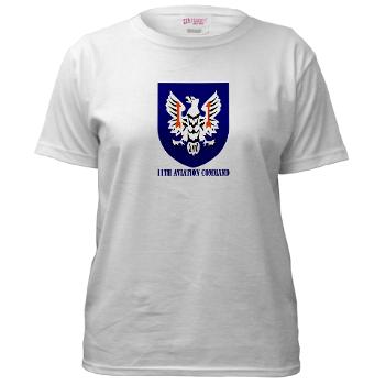 11AC - A01 - 04 - SSI - 11th Aviation Command with text - Women's T-Shirt - Click Image to Close