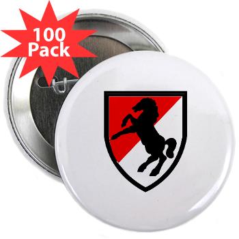 11ACR - M01 - 01 - SSI - 11th Armored Cavalry Regiment - 2.25" Button (100 pack) - Click Image to Close