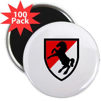 11ACR - M01 - 01 - SSI - 11th Armored Cavalry Regiment - 2.25" Magnet (100 pack)