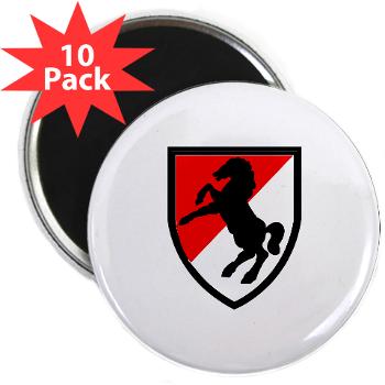 11ACR - M01 - 01 - SSI - 11th Armored Cavalry Regiment - 2.25" Magnet (10 pack)