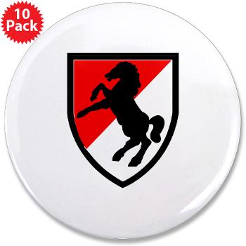 11ACR - M01 - 01 - SSI - 11th Armored Cavalry Regiment - 3.5" Button (10 pack)