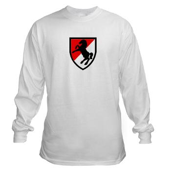11ACR - A01 - 03 - SSI - 11th Armored Cavalry Regiment - Long Sleeve T-Shirt - Click Image to Close