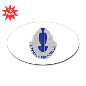 11AR - M01 - 01 - DUI - 11th Aviation Regiment - Sticker (Oval 10 pk)