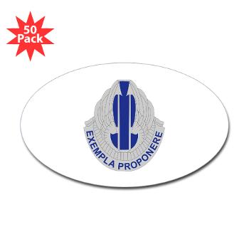 11AR - M01 - 01 - DUI - 11th Aviation Regiment - Sticker (Oval 50 pk)