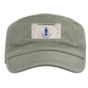 11AR - A01 - 01 - DUI - 11th Aviation Regiment with Text - Military Cap