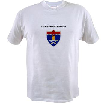 11IR - A01 - 04 - DUI - 11th Infantry Regiment - Value T-shirt - Click Image to Close