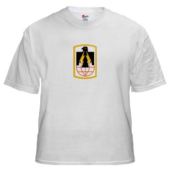 11SB - A01 - 04 - SSI - 11th Signal Brigade - White t-Shirt