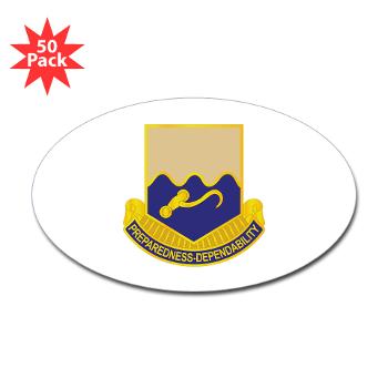 11TB - M01 - 01 - DUI - 11th Transportation Battalion - Sticker (Oval 50 pk)