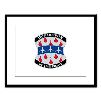120IB - M01 - 02 - DUI - 120th Infantry Brigade - Large Framed Print - Click Image to Close