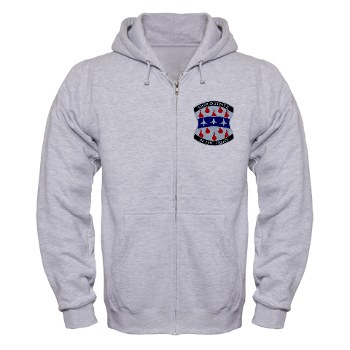 120IB - A01 - 03 - DUI - 120th Infantry Brigade - Zip Hoodie - Click Image to Close