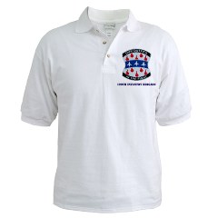 120IB - A01 - 04 - DUI - 120th Infantry Brigade with Text - Golf Shirt - Click Image to Close