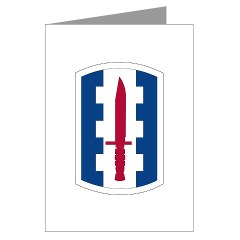 120IB - M01 - 02 - SSI - 120th Infantry Brigade - Greeting Cards (Pk of 10)