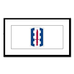 120IB - M01 - 02 - SSI - 120th Infantry Brigade - Small Framed Print - Click Image to Close