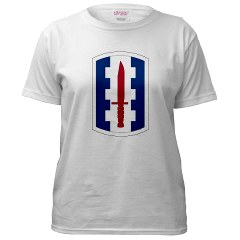 120IB - A01 - 04 - SSI - 120th Infantry Brigade - Women's T-Shirt - Click Image to Close