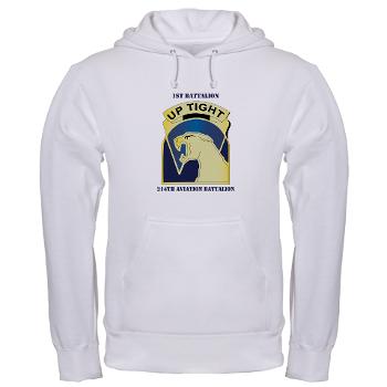 1214AB - A01 - 03 - DUI - 1-214th Aviation Bn with Text Hooded Sweatshirt - Click Image to Close