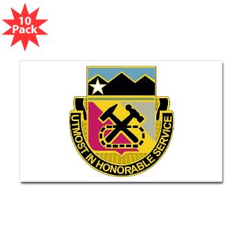 121BSB - A01 - 01 - DUI - 121st Bde - Support Bn - Sticker (Rectangle 10 pk) - Click Image to Close